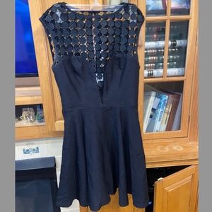 Black dress.